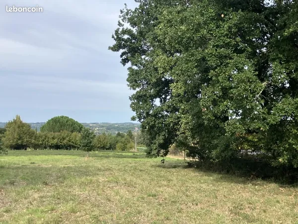 Terrain 5 454 m² Siorac En Perigord