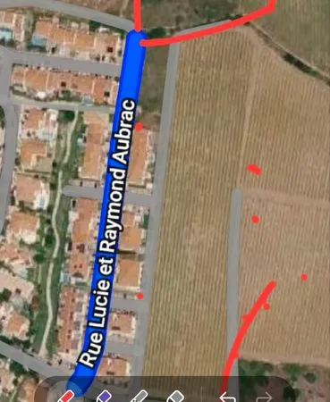 Loué terrain