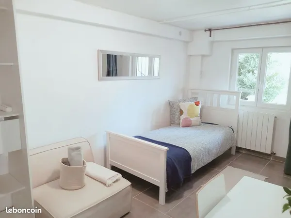 🏡 Suite-studio meublée 17 m² prés CDG - APL possible | Tout inclus 🌿