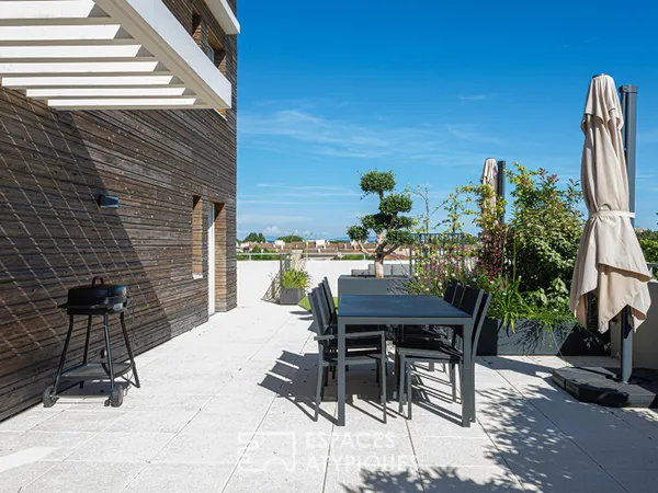 Appartement dans le ciel et sa somptueuse terrasse