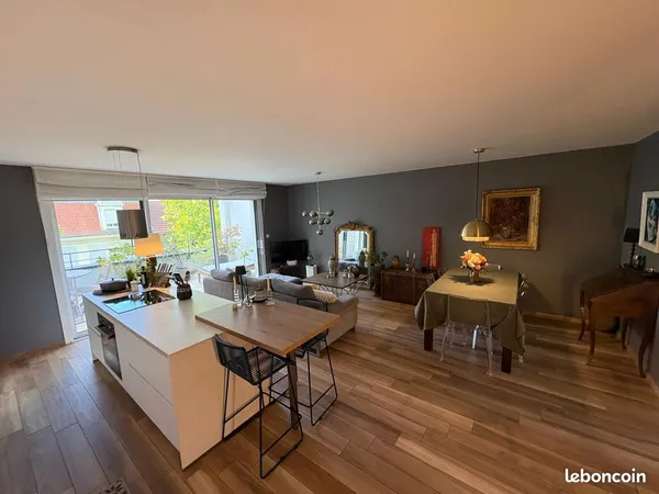 Coup de coeur à Metz Sainte Thérèse - F4 traversant 98m² terrasse & garage