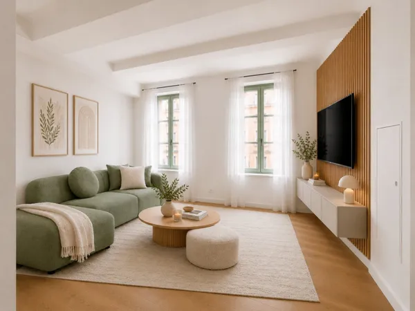 Appartement rénové 1 pièce 19 m²