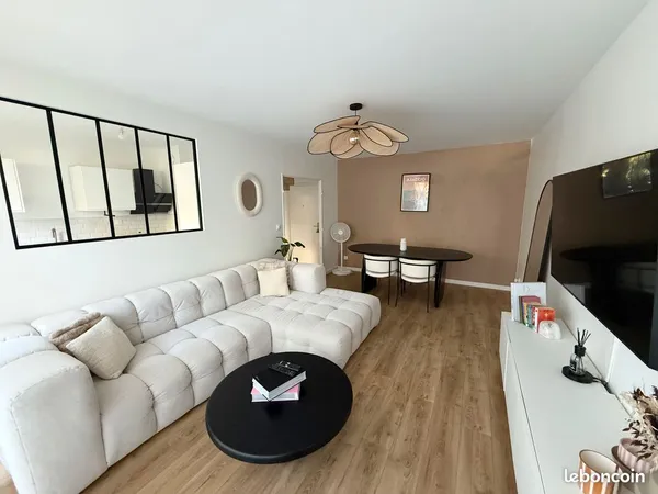 Location T2 meublé 50m² avec jardin - Pont des Demoiselles / Côte Pavée