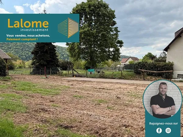 Terrain constructible 355 m²
