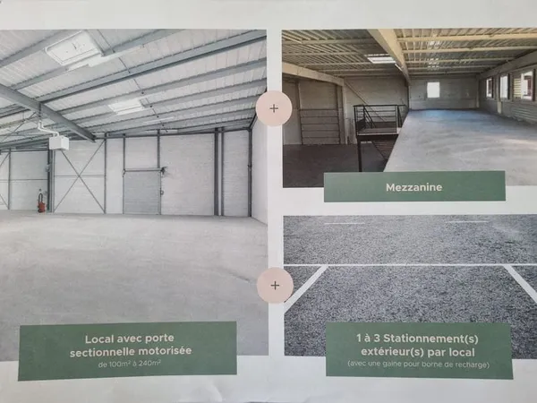 LOCAL de 112m2 en vente 149000 EUR à Piolenc (84)