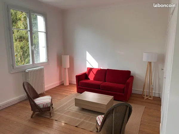 Colocation 700 eu/mois CC - Nantes Talensac / Viarme - Beau T3 meublé de 70 m² - 2 chambres - lumine