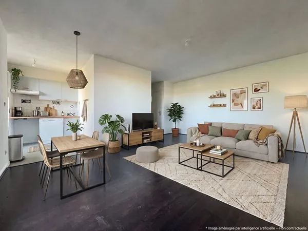 Appartement 2 pièces 50 m²