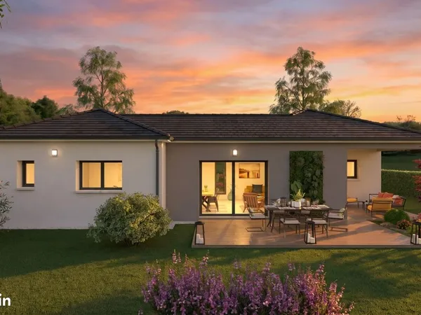 Projet de construction d'une maison 92.6 m² avec terrain à SAULZET (03)