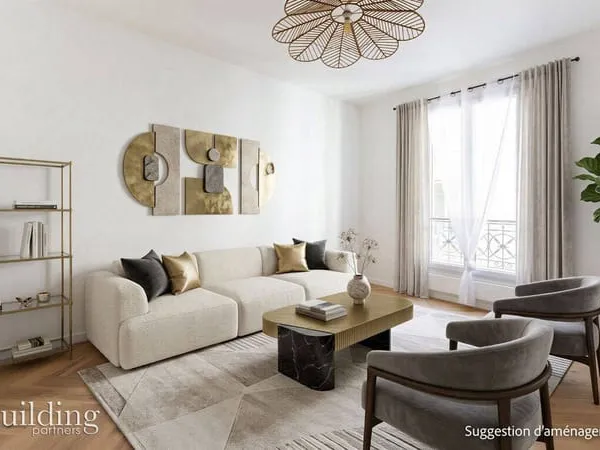 Appartement 3 pièces 55 m²