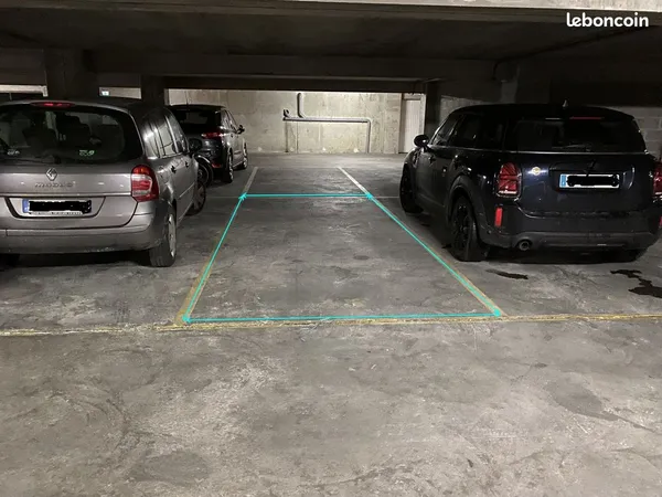 Une place de parking