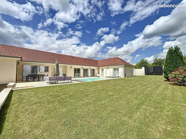 Villa de 182m² à Villacerf sur 210m² de sous-sol aménagé