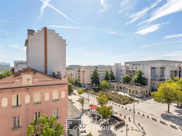 Duplex aux volumes réinventés à Lyon 7