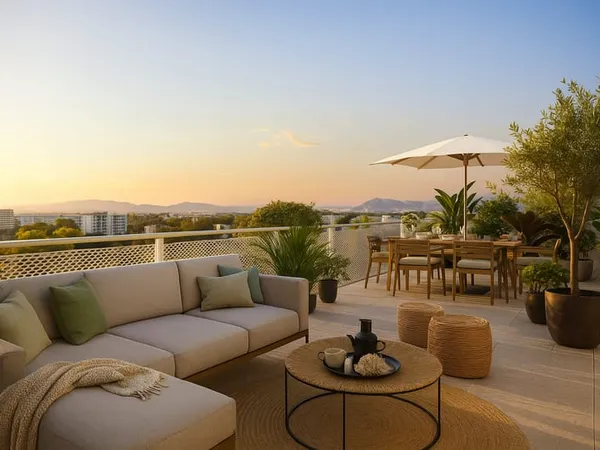 - MAGNIFIQUE 5P AVEC 100M² DE TERRASSE LIVRAISON RAPIDE