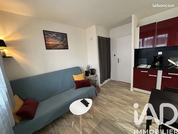 Studio 1 pièce 19 m²
