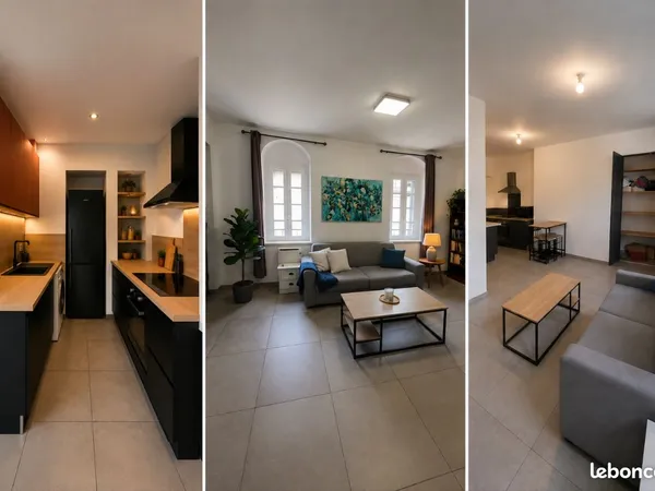 T2 MEUBLÉ 44 m² - HYPERCENTRE DE NARBONNE