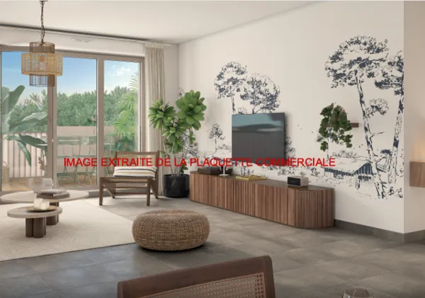 Appartement 2 pièces 44 m²