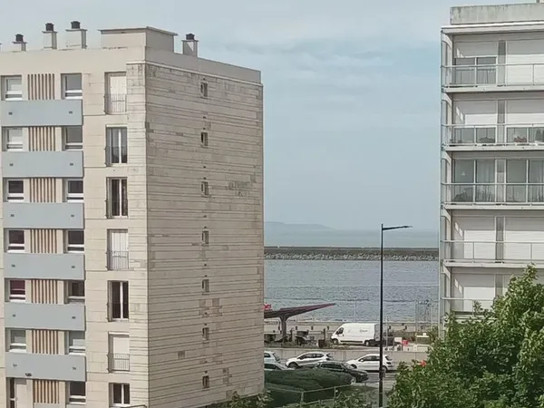 Nouveaute F2 DE 55 M2 RESIDENCE DE FRANCE LE HAVRE échappe mer et vue ville