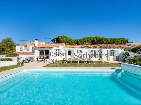 Vue Estuaire Et Piscine - Charmante Villa À 450 Mètres À Pied De