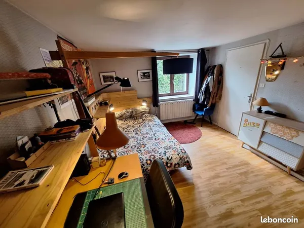 Chambre maison colocation