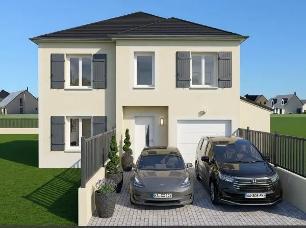 Terrain + maison 103 m²