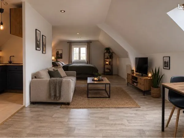 T1 MEUBLÉ RÉNOVÉ 28 m² - PORHORS / CLÉGUÉREC - 475 CC