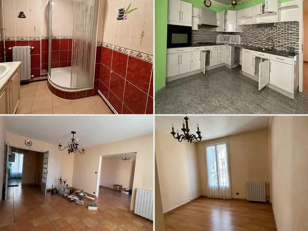 Appartement 2 chambres, garage sécurisé, cave, 72m2