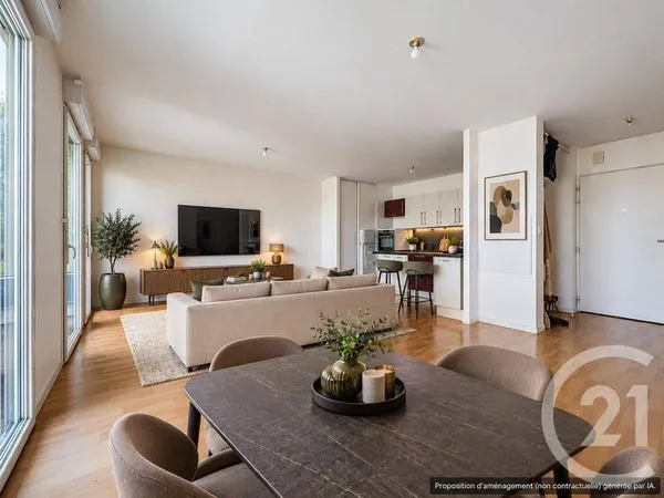 Appartement 2 pièces 50 m²