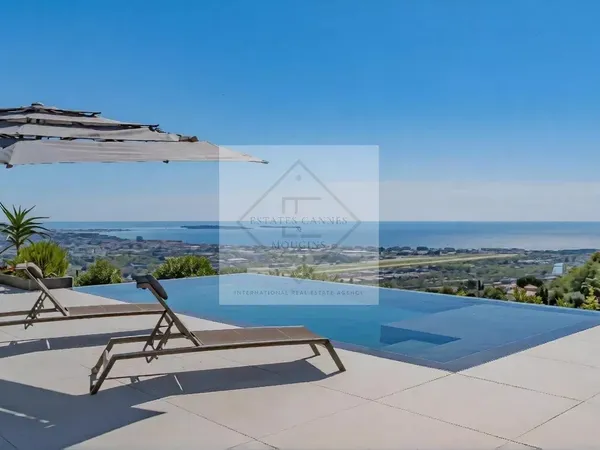 Superbe villa contemporaine – Vue mer panoramique, emplacement privilégié à 10 minutes des plages