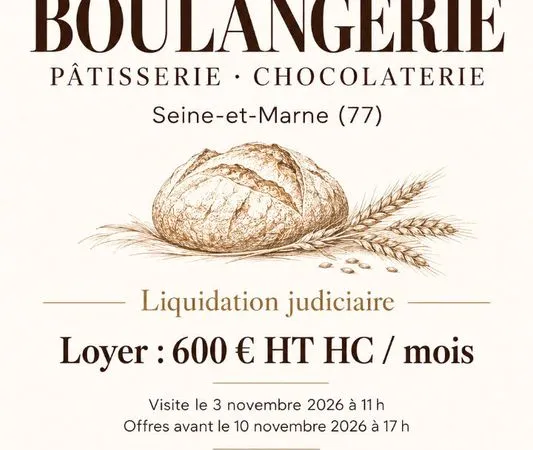 Boulangerie, pâtisserie SIVRY COURTRY