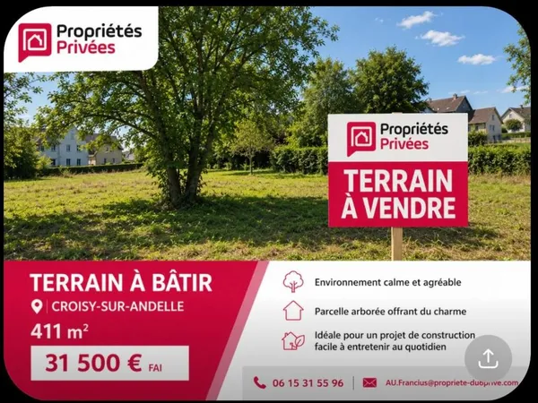 Terrain Croisy Sur Andelle