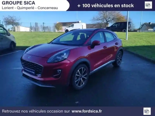Ford Puma 1.0 ecoboost 125ch s&amp;s mhev titanium powershift