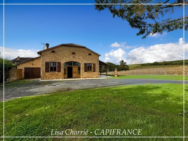 Maison à vendre 5 pièces SALLES D'ARMAGNAC (32) de 173 m2 habitables sur 1430 m2 de terrain