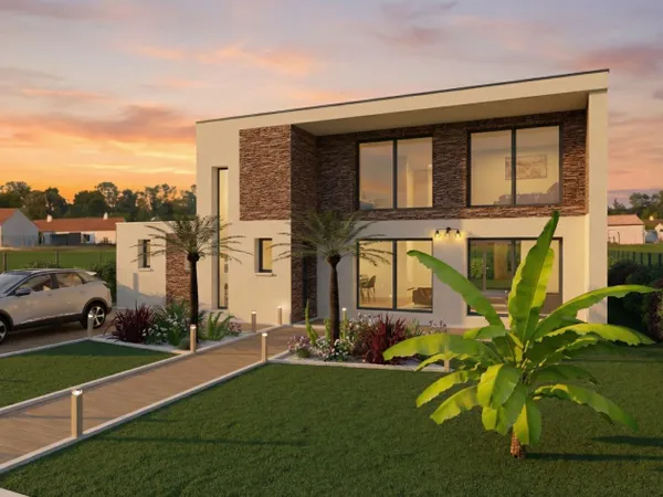 Terrain + maison 131 m²