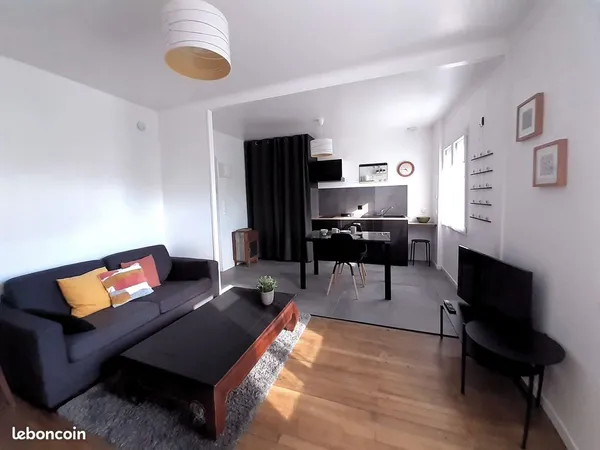 Appartement T2 meublé, 2 pièces proche centre ville