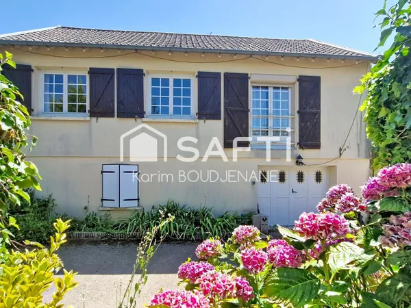 Maison 3 chambres sur sous sol améngé, 611 m2 de terrain