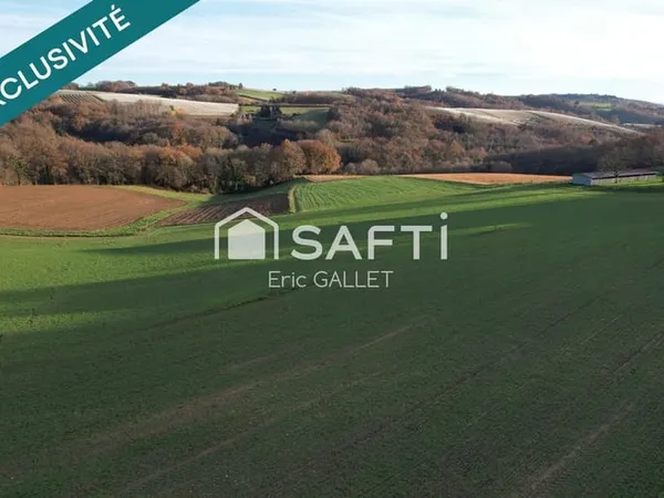 Terrain à bâtir, calme absolu