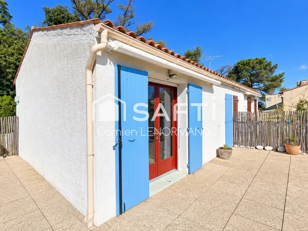 Studio 25 m2 vue mer St trojan les bains