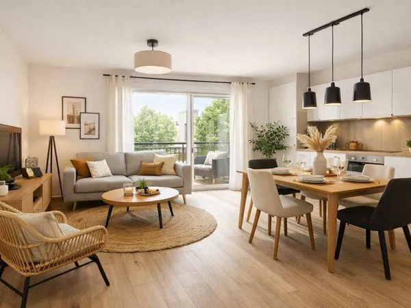 Appartement 3 pièces 61 m²