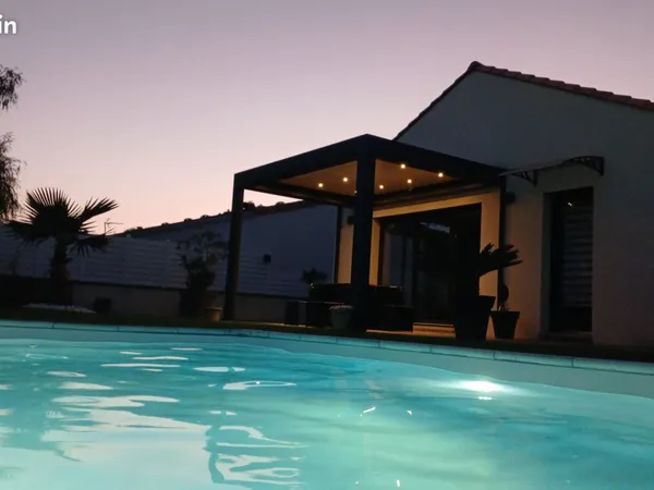 Maison 140 m²avec piscine à 300 mètres de la mer