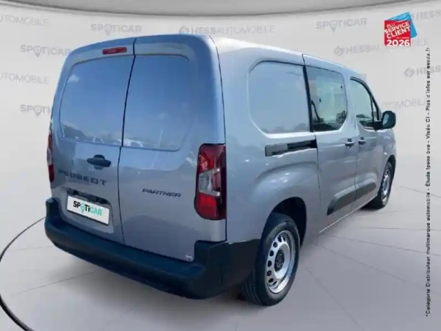Peugeot Partner xl bluehdi 130ch s&amp;s cabine approfondie eat8 — photo 21