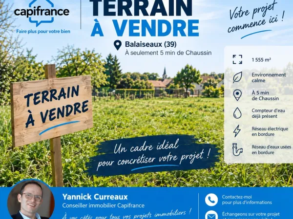Terrain 1555 m²