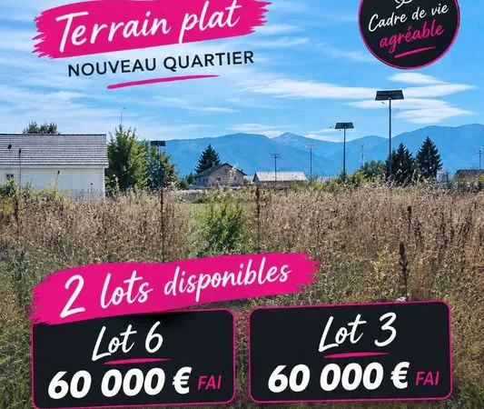 Terrain 743 m² PONTACQ