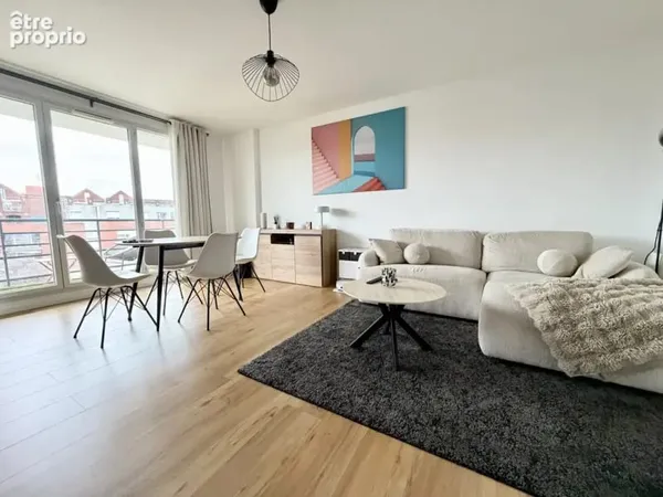 TOURCOING : Appartement 50 m2 avec balcon dans résidence 2012