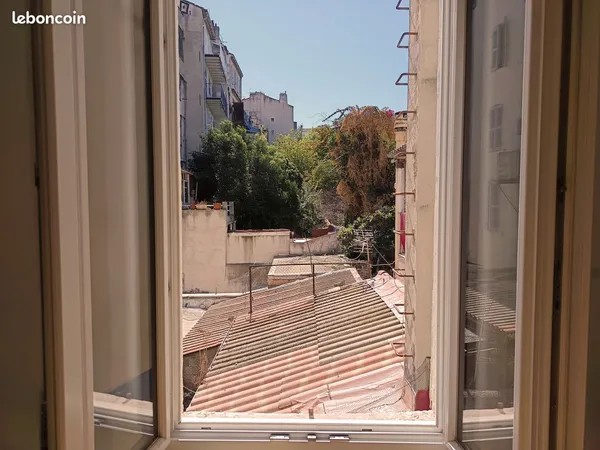 T2 meublé 39 m² - Marseille 1er - La Plaine / Réformés - Bail mobilité
