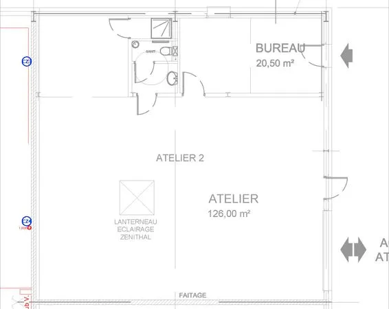 🏢 LOCAL D'ACTIVITÉ À LOUER - 147 m²