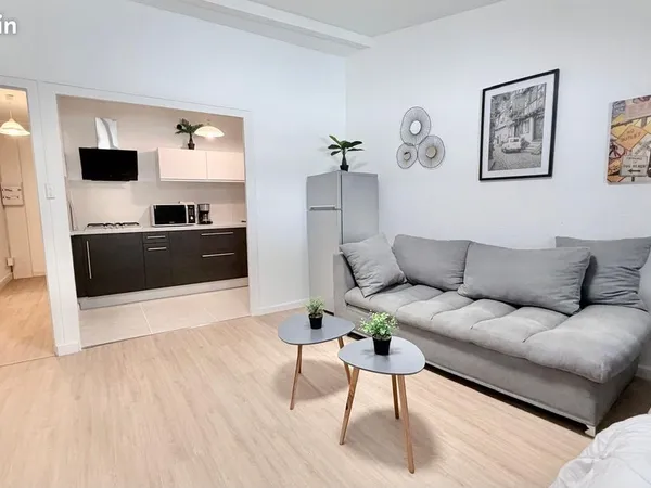 Studio 38m2, 1 pièce centre ville proche lac