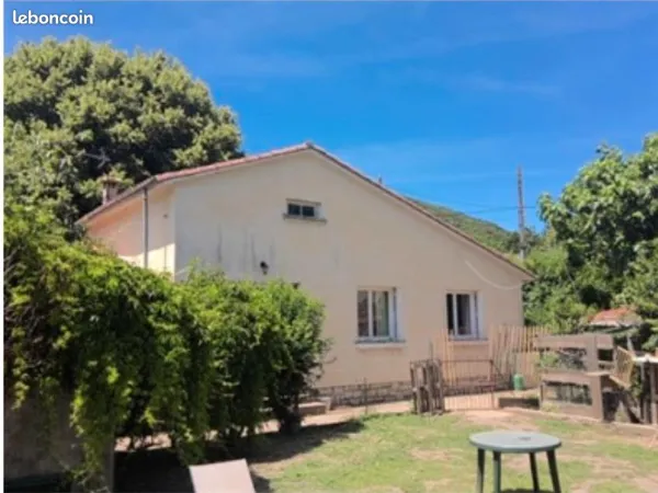 Maison 4 chambres avec jardin et mazet