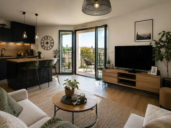 Appartement 2 pièces 42 m²