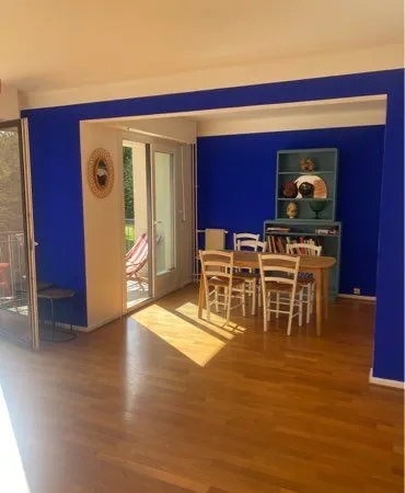 Bailly-location meublée -3 pièces -77m2- loggia-piscine- parking