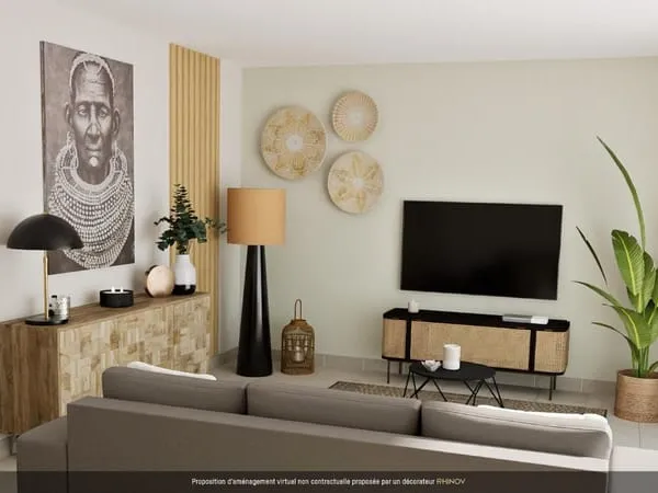 Appartement 2 pièces 44 m²